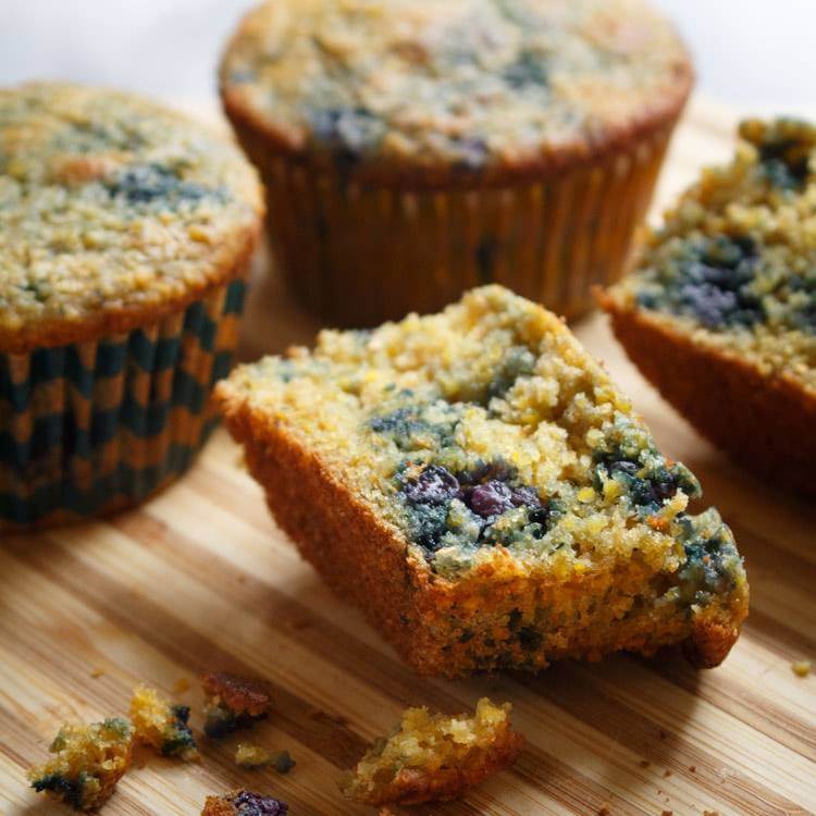blueberry-corn-muffins