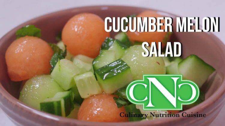 Cucumber Melon Salad