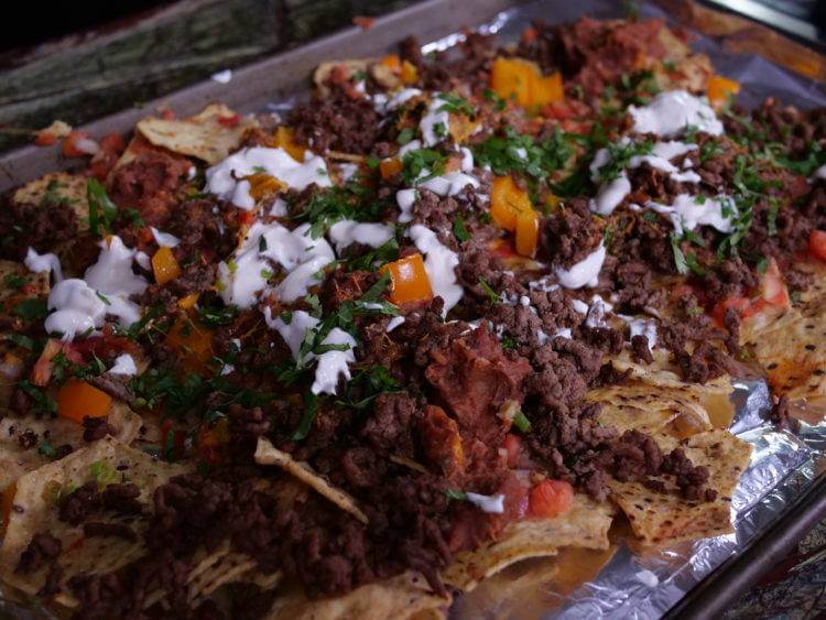 sheet pan nachos