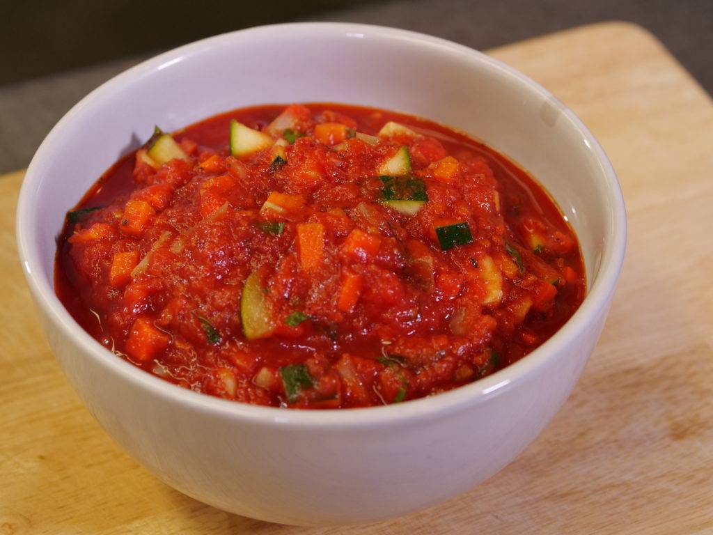 vegetable tomato sauce