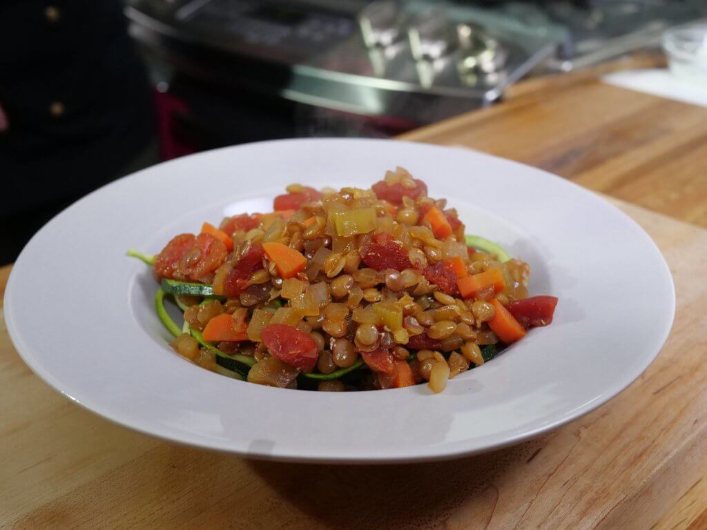 lentil bolognese