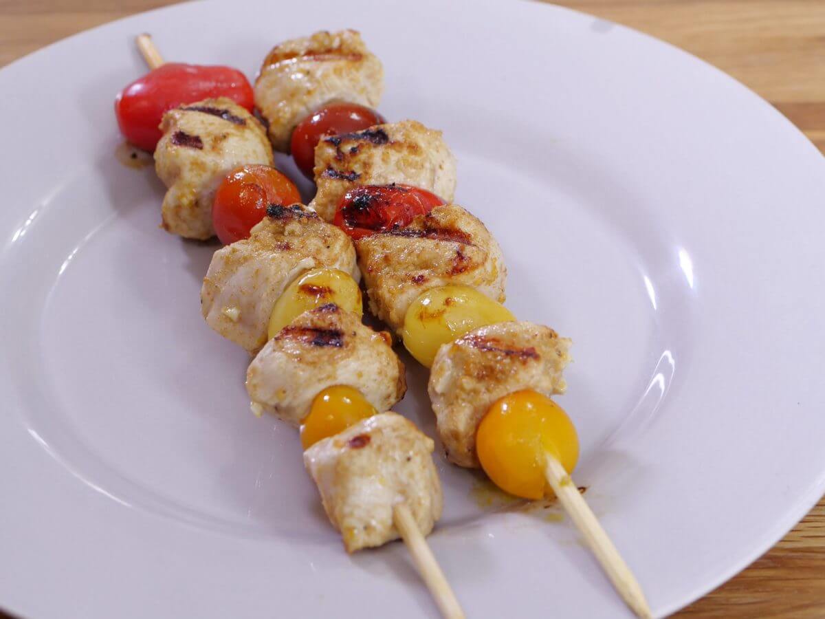 chicken skewers