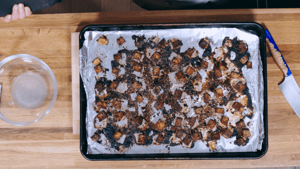 Recipe Baked Tofu with Med Spices