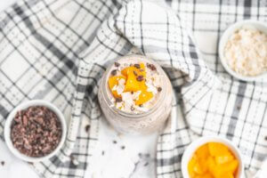 peach overnight oats recipe