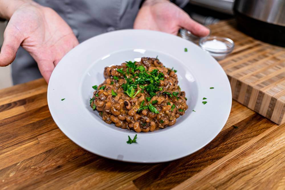 instant pot black eyed peas