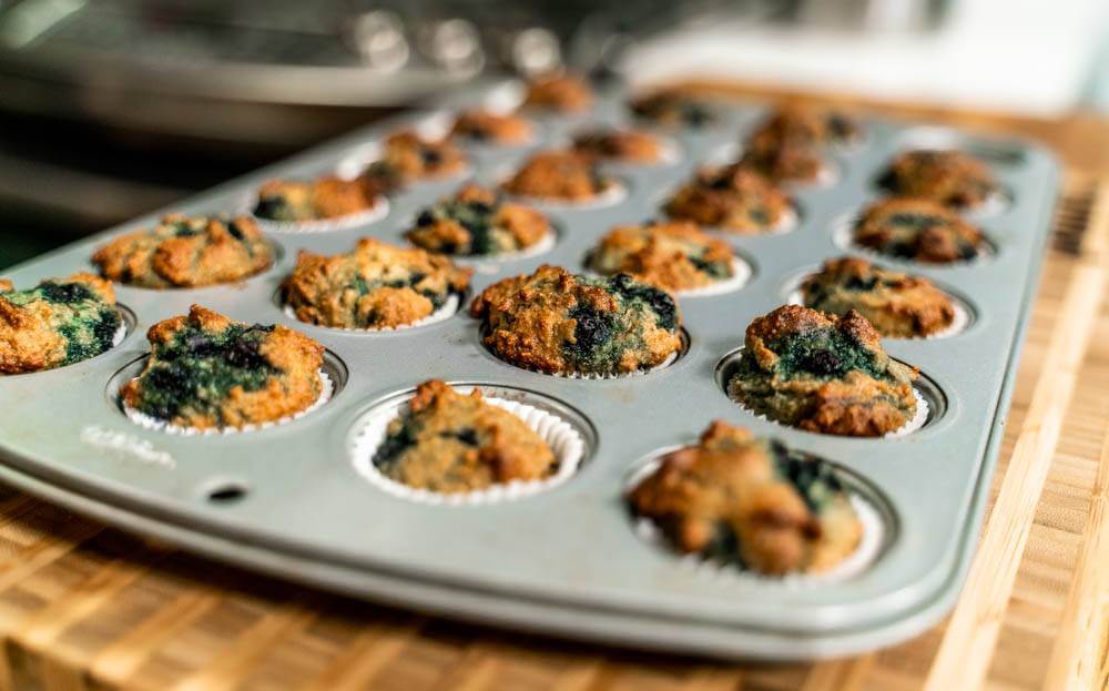 gluten free blueberry muffins