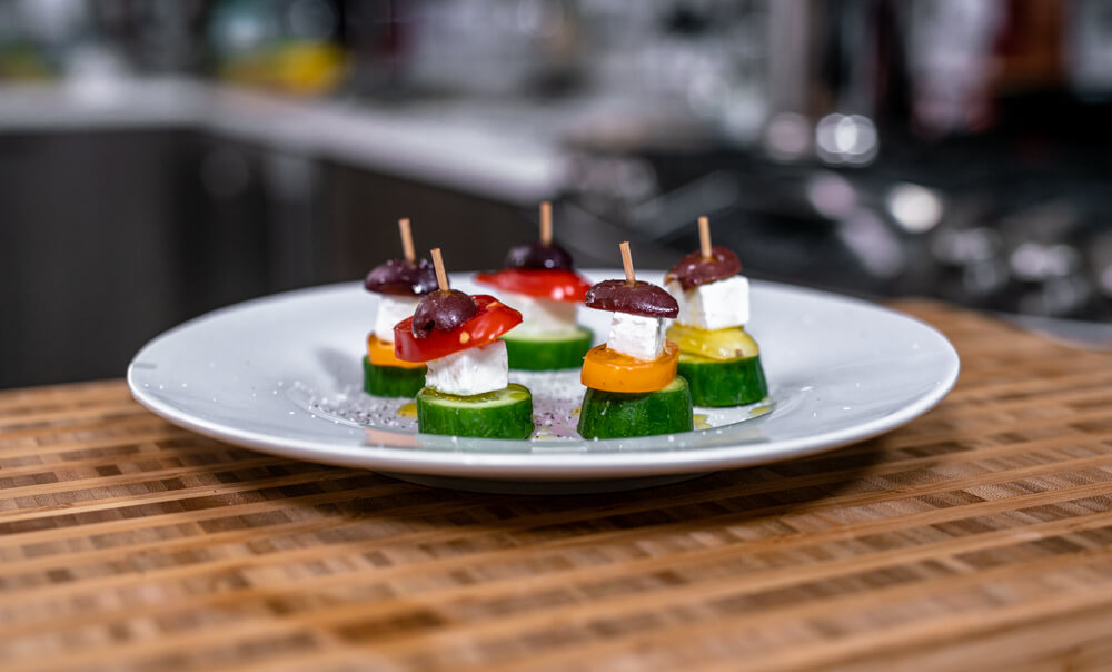 mediterranean salad skewers