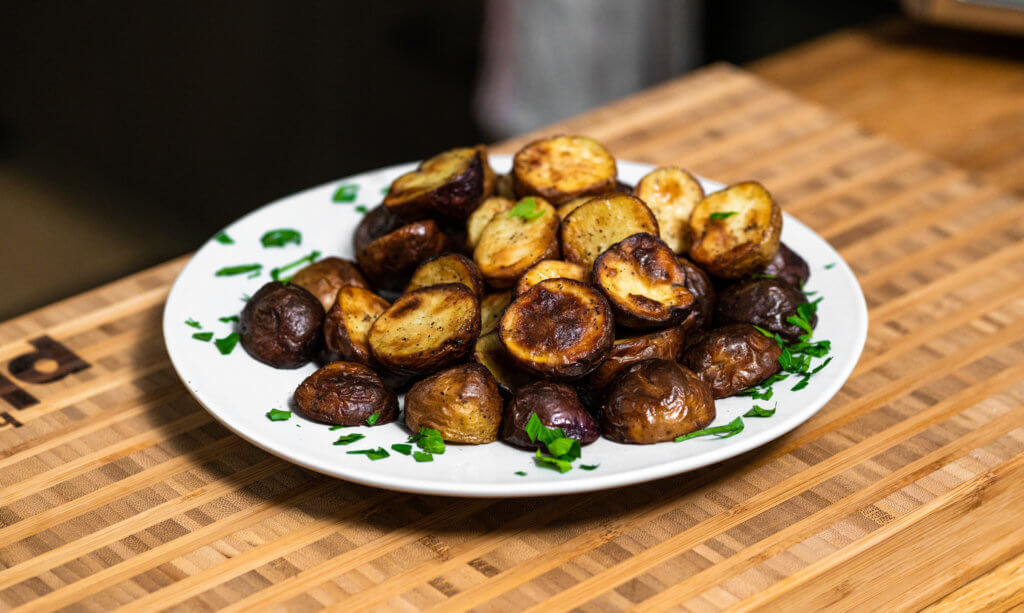 2, Thumbnail, Food, Side Angle, Air fryer potatoes, ABE-2619