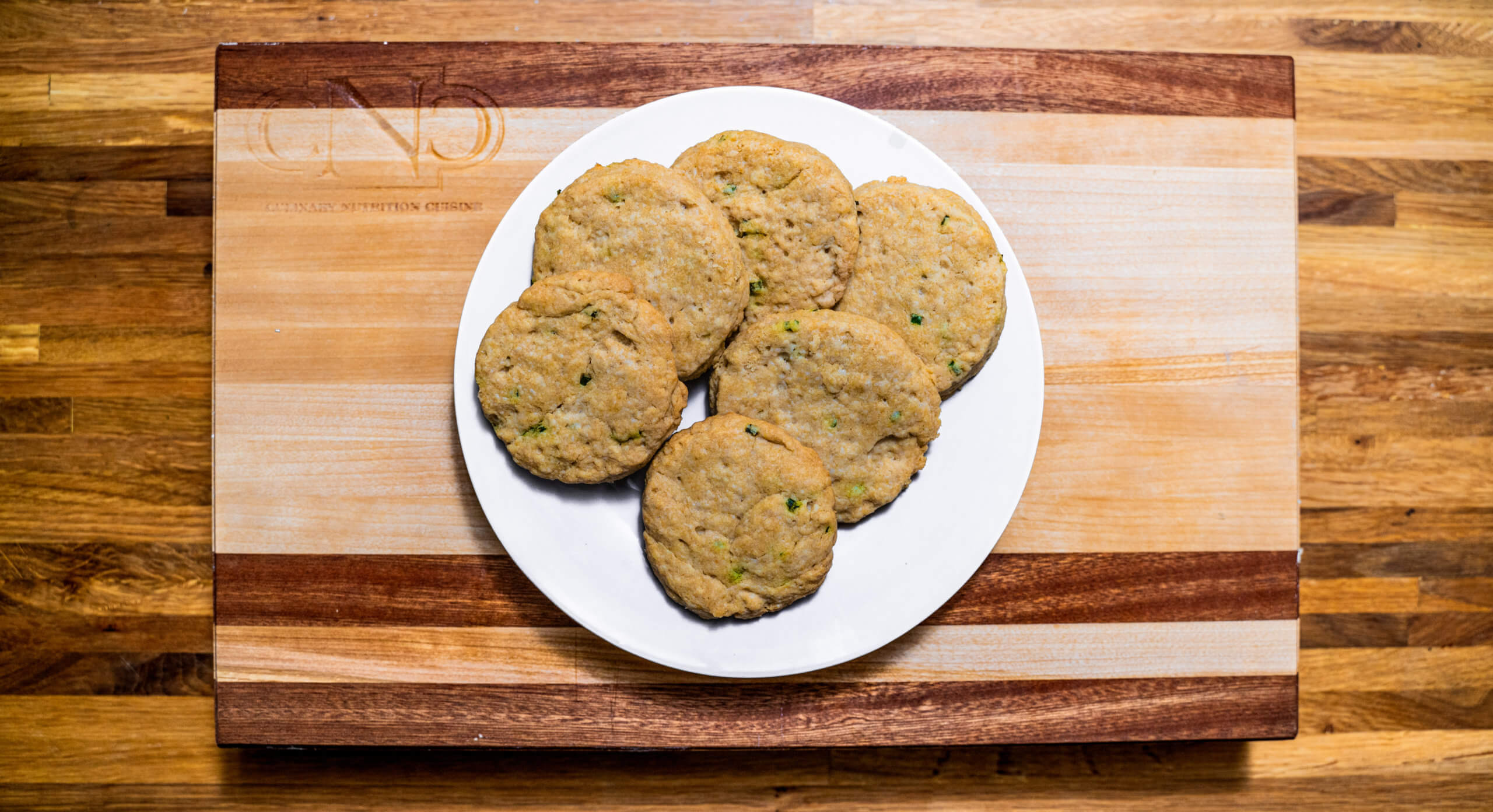 Overhead, Vegan Biscuits