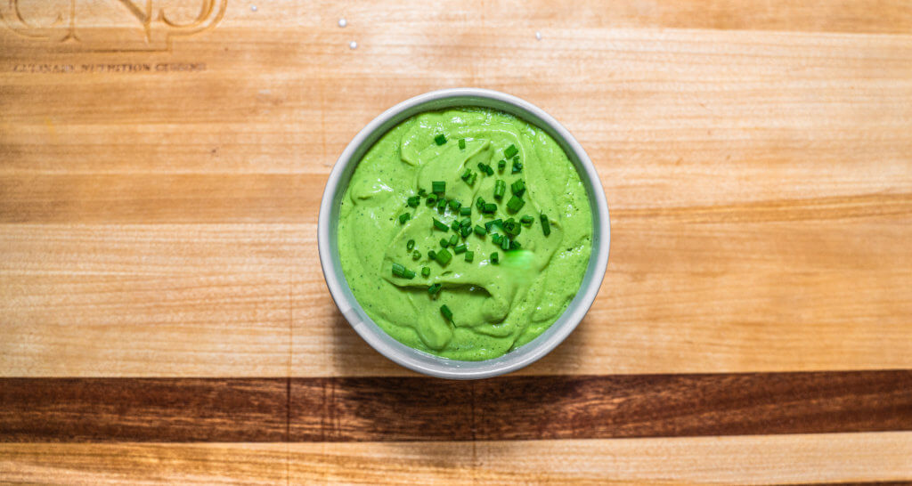 Avocado salad dressing