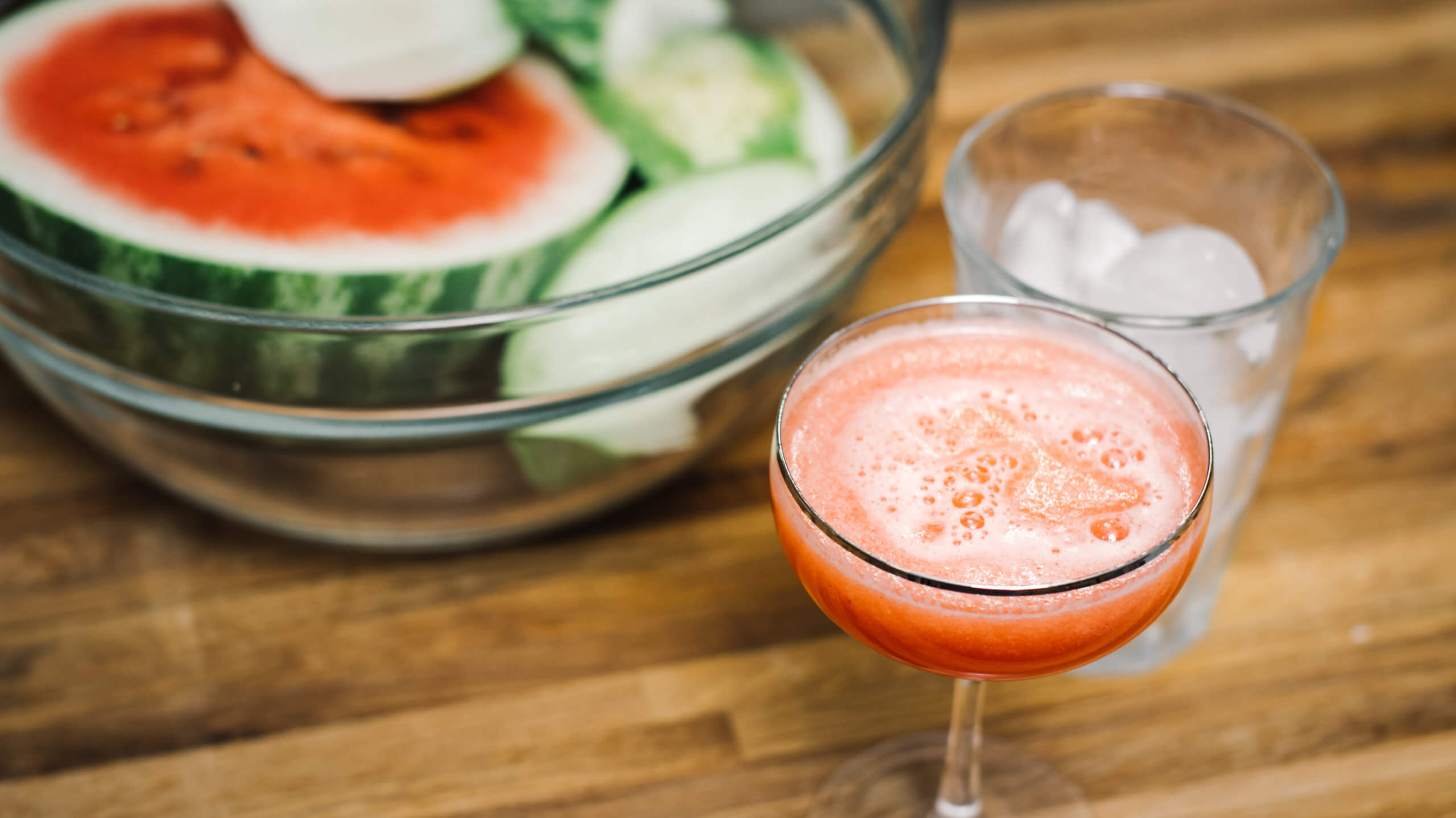 Close Up, Watermelon Martini