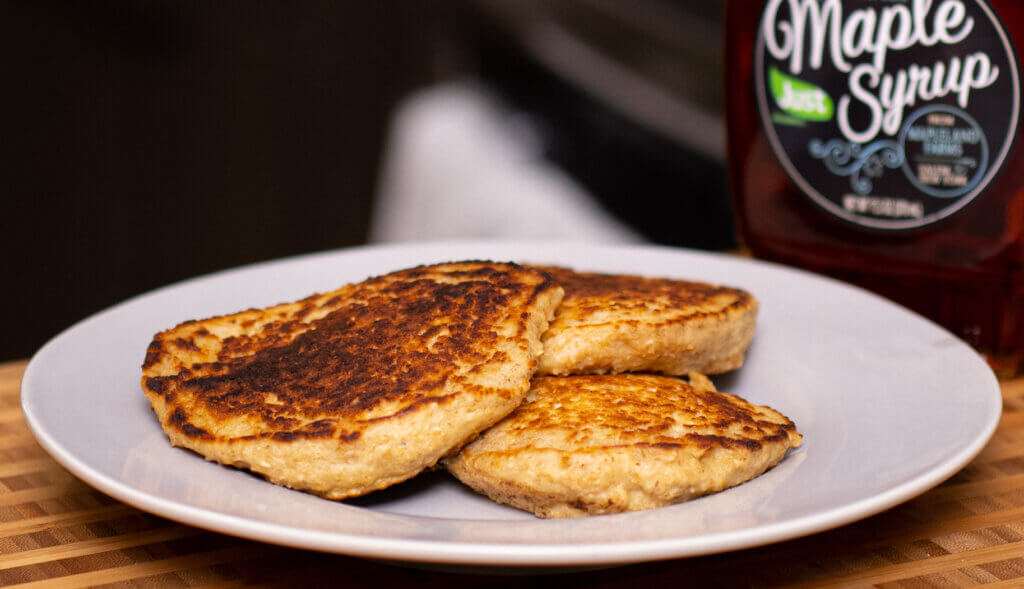 Thumbnail, Side Shot, Oat Flour Pancakes copy