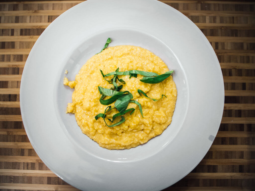 Over Head, Instant Pot Polenta
