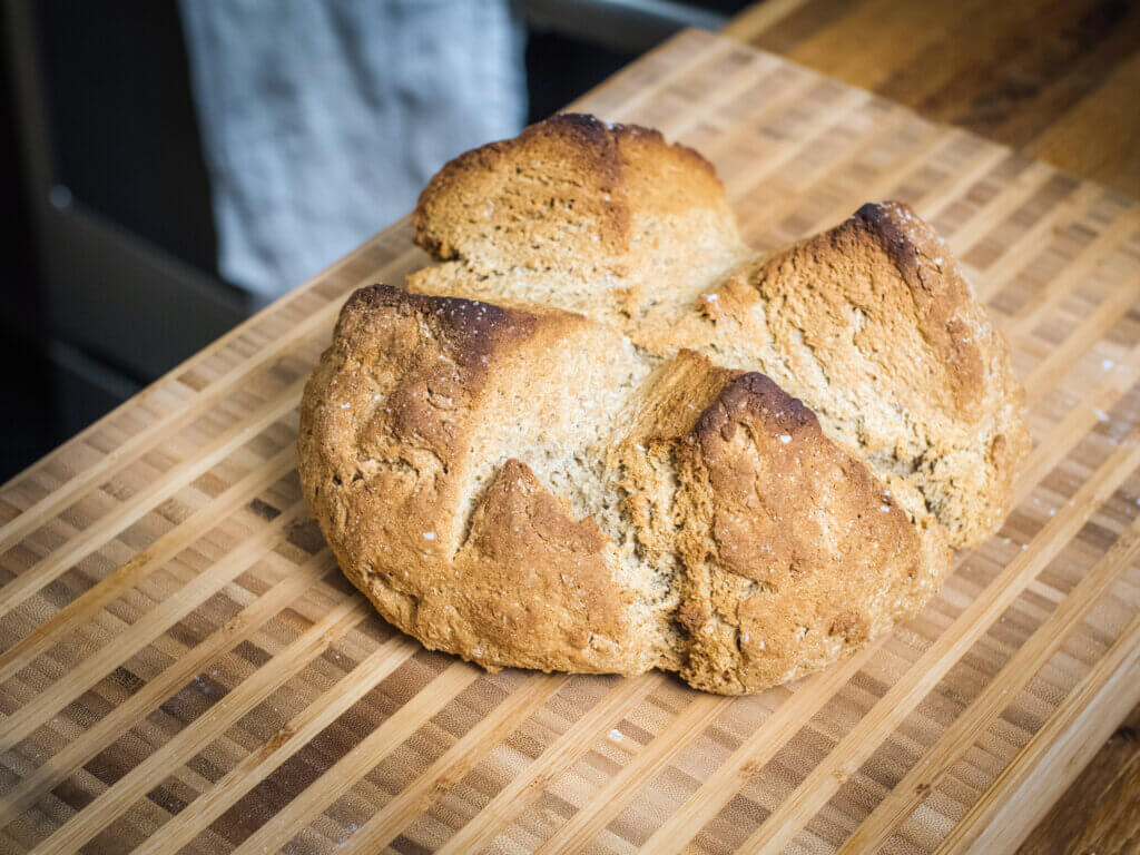 Side Shot, Buckwheat Bread
