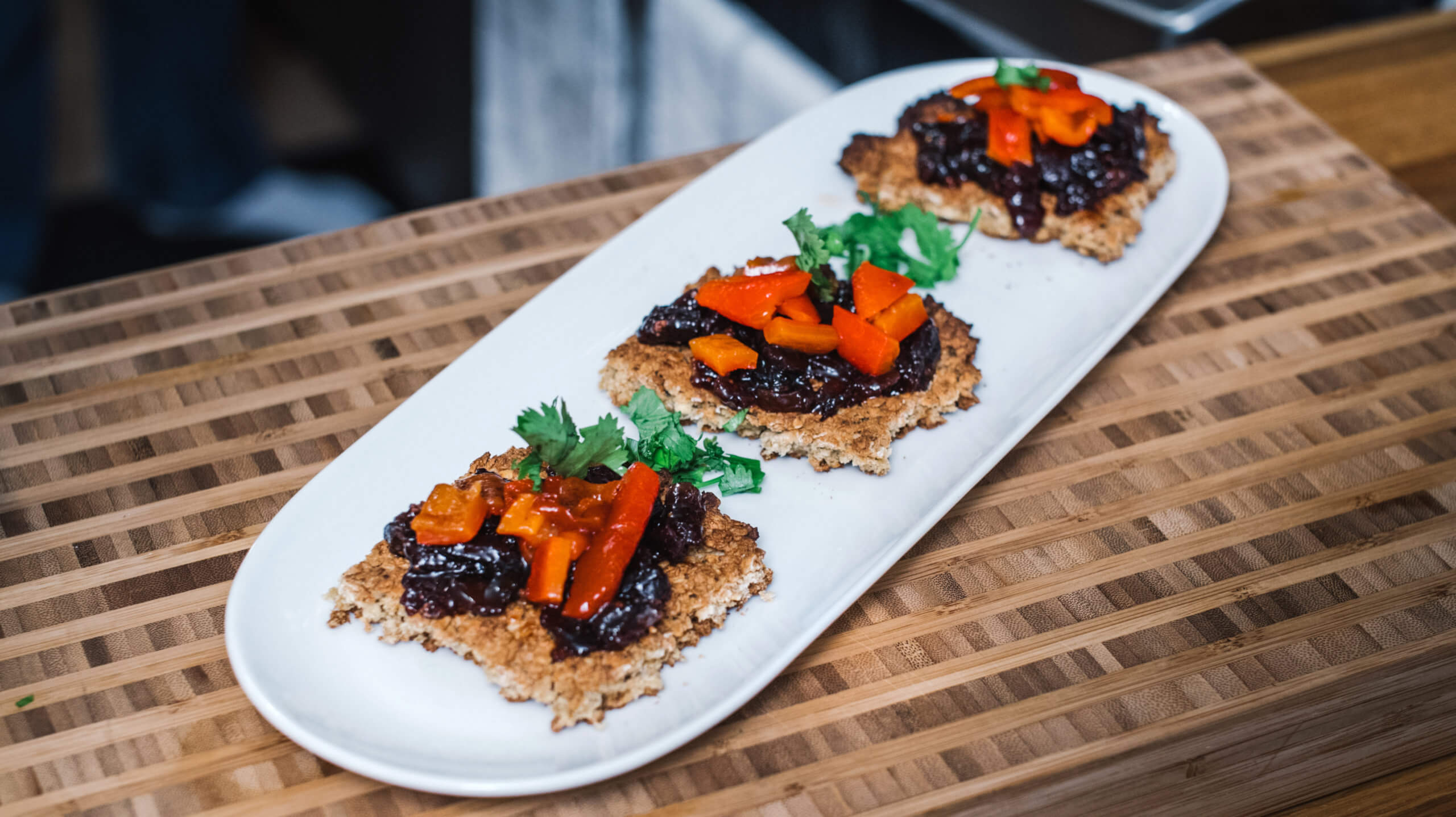 Side Shot, Gluten Free Flat Bread