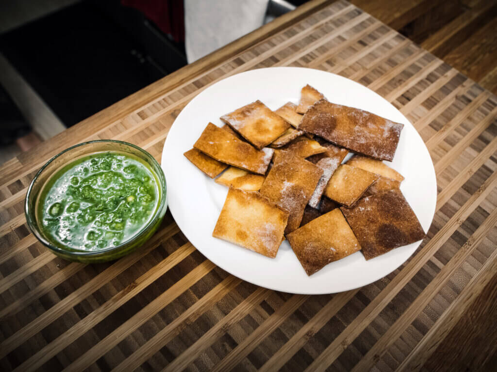 Side Shot, Homemade Crackers