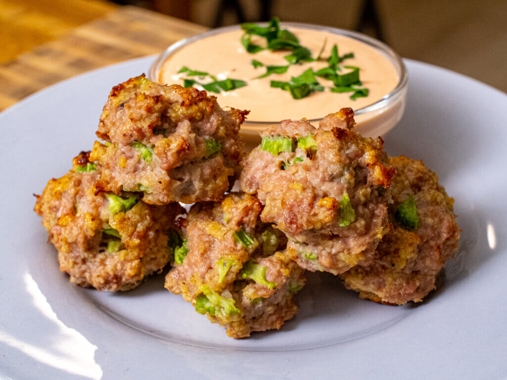 buffalo turkey meatballs