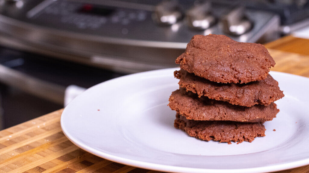 Chickpea flour cookies