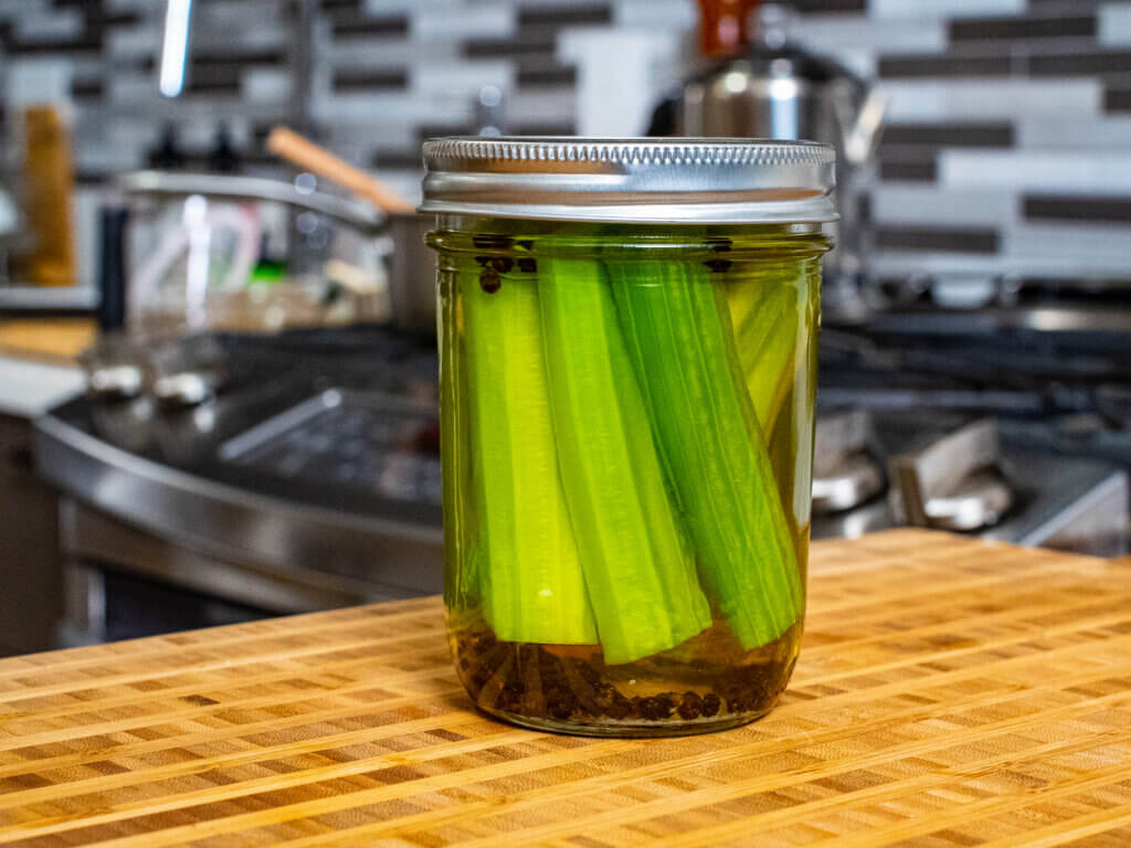 pickled celery