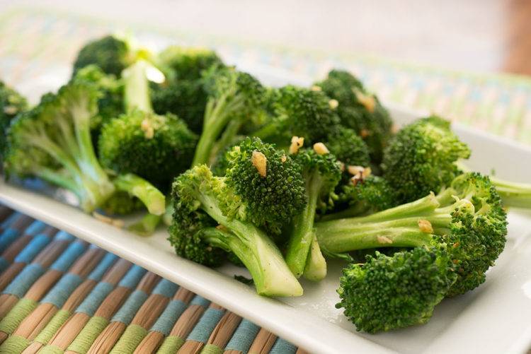 broccoli garlic ginger